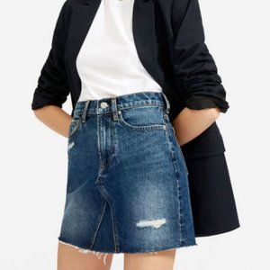 Everlane Reconstructed Denim Skirt